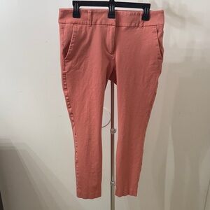 LOFT Coral Skinny Pants